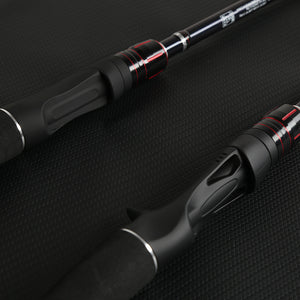 YIYI Bazon 6102MLS-V Spinning Casting Fishing Rod Fast Action M Lure 1/8~3/8oz Power 2.1m Aluminum Carbon FUJI Fishing Stick